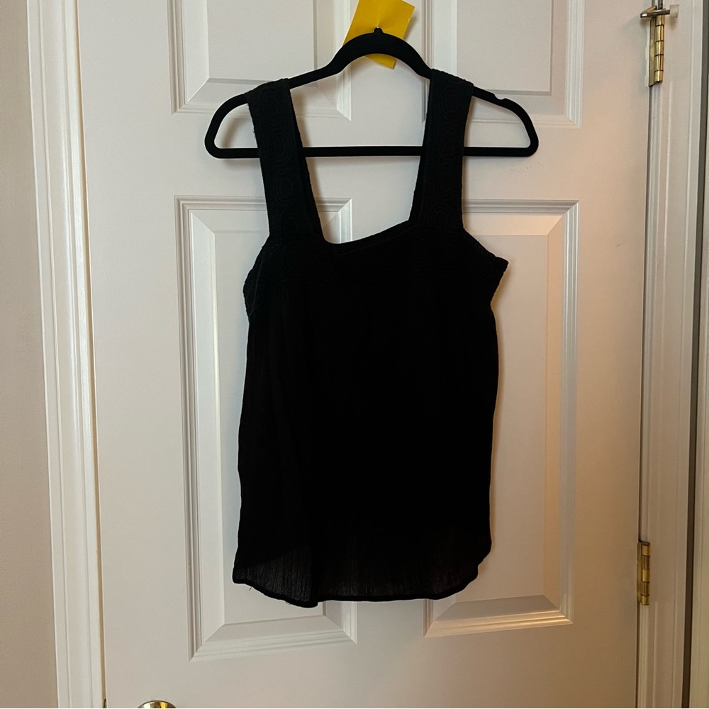 Crocheted tank